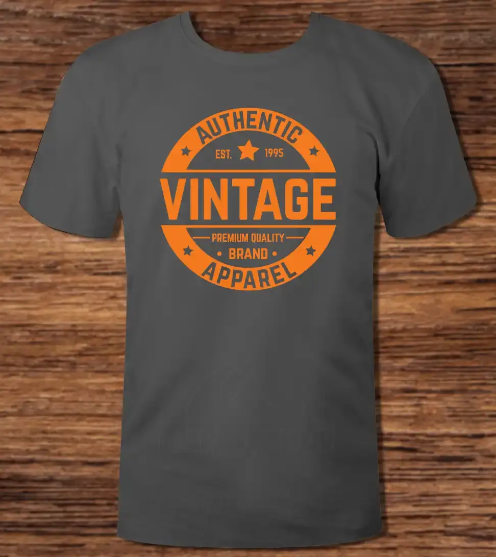 Тениска с декоративен печат - Authentic Vintage Apparel