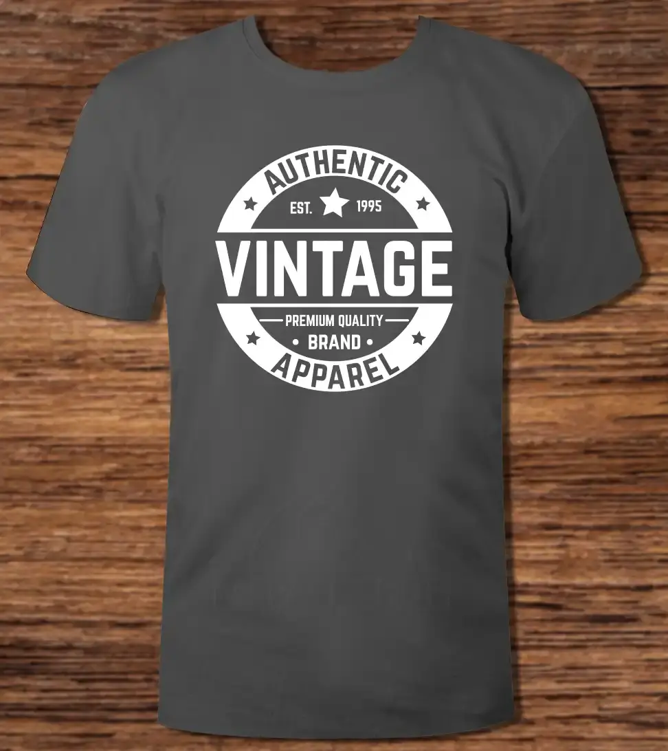 Тениска с декоративен печат - Authentic Vintage Apparel