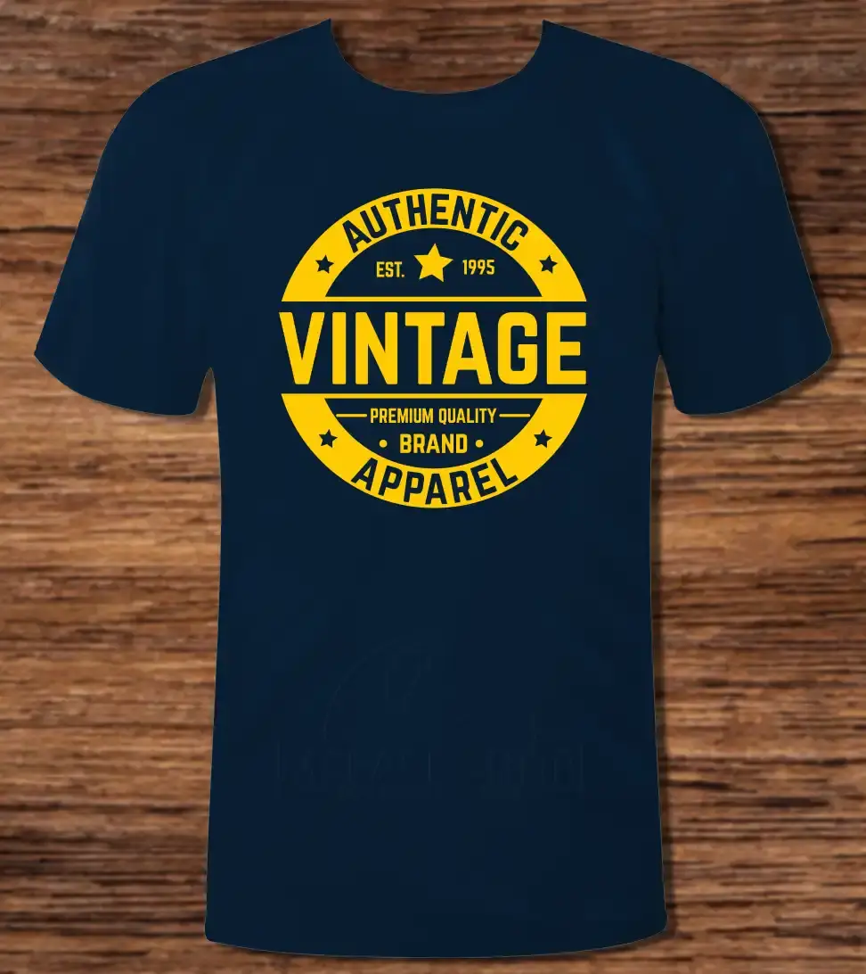 Тениска с декоративен печат - Authentic Vintage Apparel