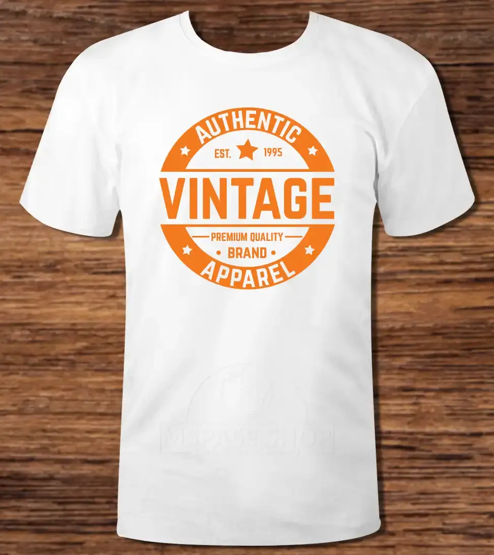 Тениска с декоративен печат - Authentic Vintage Apparel