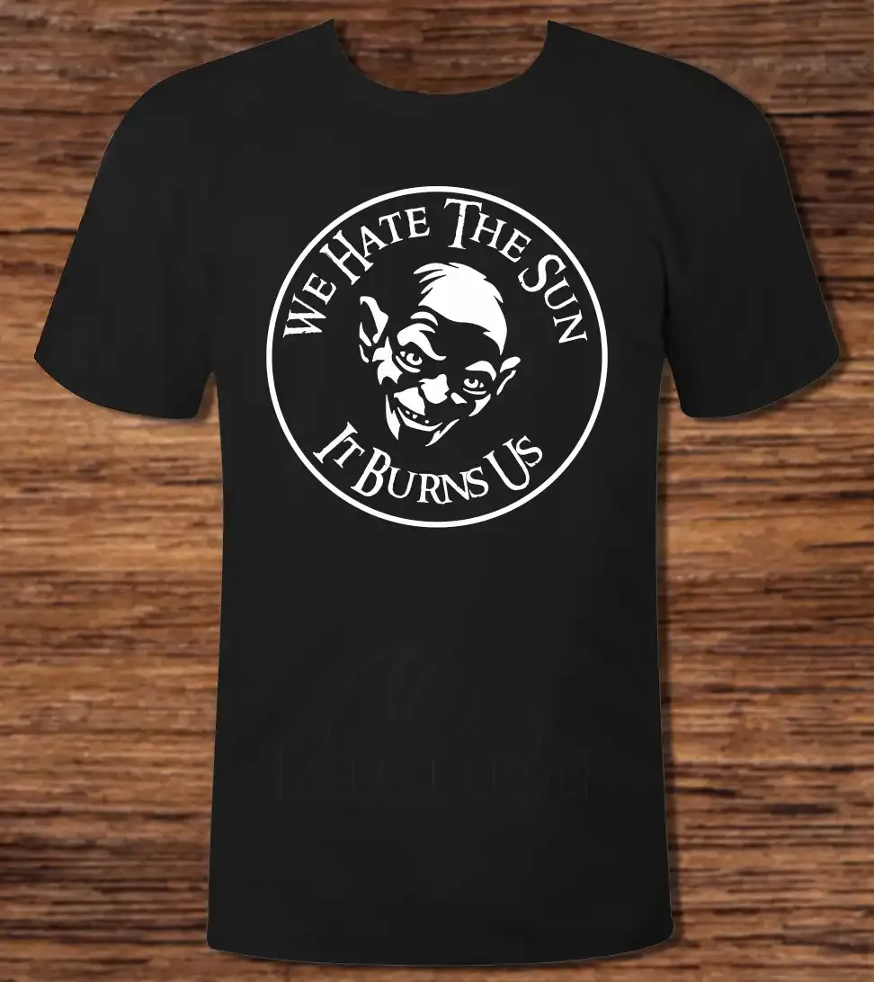 Тениска с декоративен печат - The Lord Of The Rings Gollum