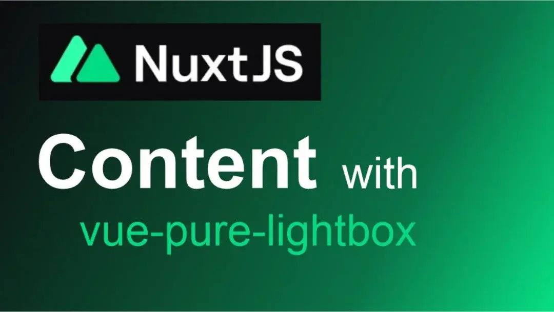 Nuxt Content with vue-pure-lightbox